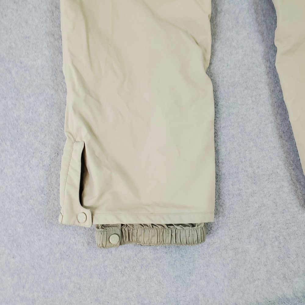 Quiksilver 5000 Snow Pants Mens Medium (34x30) Beige Cargo Ski Snowboard Vented - Picture 8 of 16